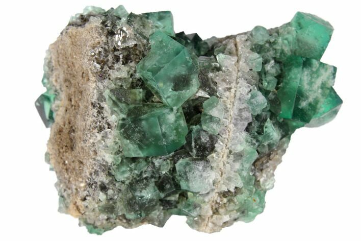 Fluorite Crystal Cluster - Rogerley Mine #132972